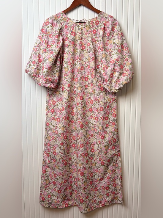 H&M Dresses & Skirts - H&M Womens Floral Puff Sleeve Maxi Dress XS Cottagecore Bohemian Peasant Modest